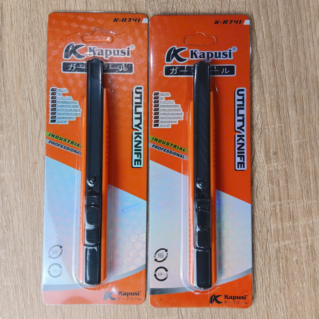 DAO RỌC GIẤY KAPUSI K-8741 – THIẾT KẾ NHỎ GỌN, CẮT SẮC NGỌT