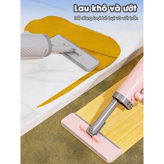 Cây Lau Bếp Tự Vắt Đa Năng YATASMART Giải Pháp Bảo Vệ Da Tay, Lau Sạch Dầu Mỡ Nhà Bếp
