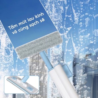 Cây Lau Bếp Tự Vắt Đa Năng YATASMART Giải Pháp Bảo Vệ Da Tay, Lau Sạch Dầu Mỡ Nhà Bếp