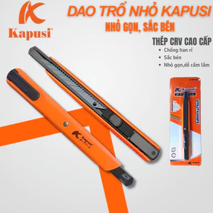 DAO RỌC GIẤY KAPUSI K-8741 – THIẾT KẾ NHỎ GỌN, CẮT SẮC NGỌT
