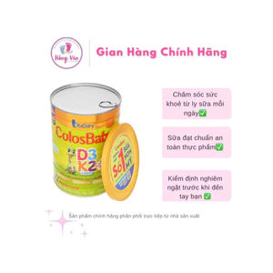 {Hot} Sữa Colosbaby gold D3k2 0-1-2 800g cho bé
