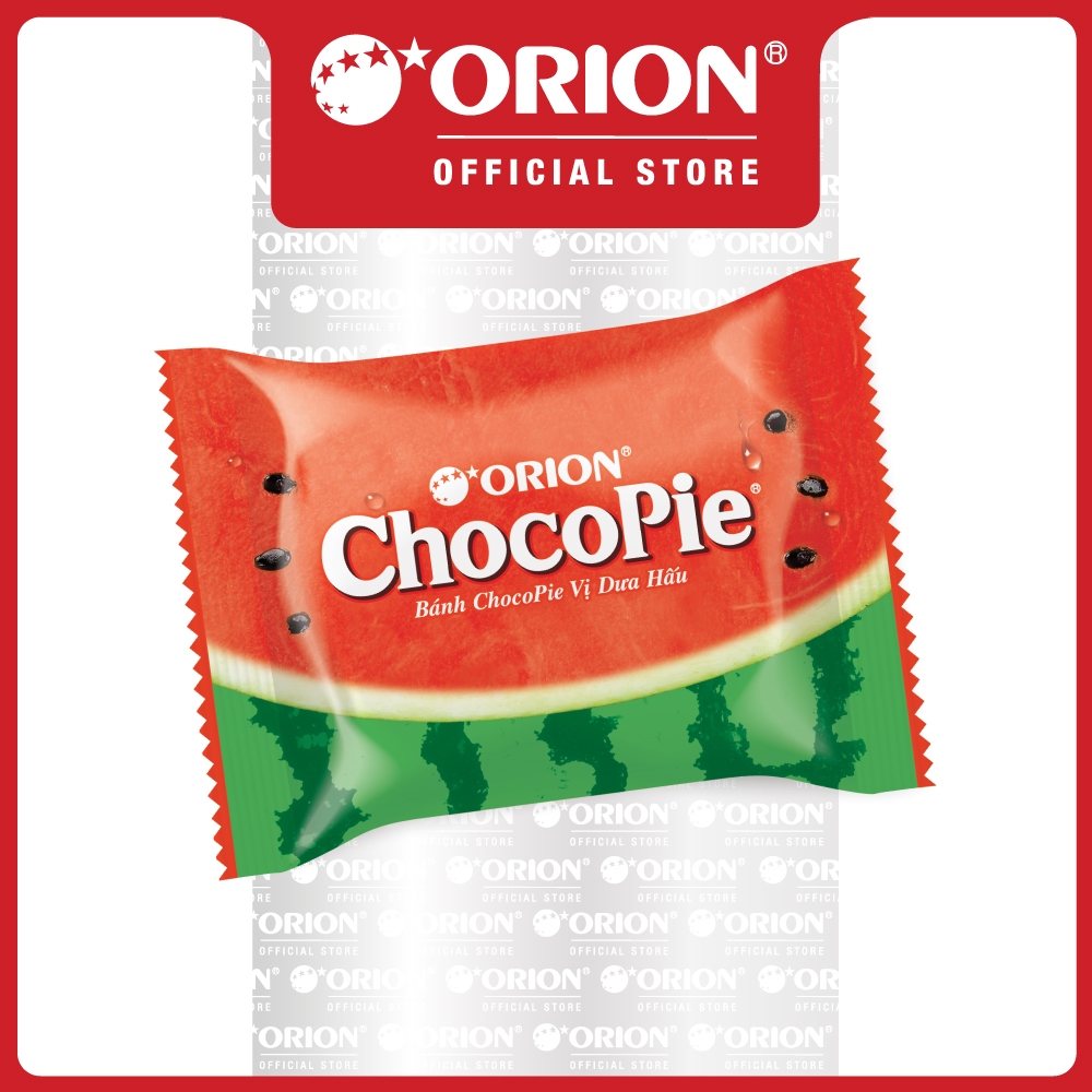 [Date 50%] Combo 2 Hộp 12 gói Bánh Chocopie vị Dưa Hấu (336g)