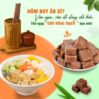 Viên đường nâu 100g, trà đường nâu Vân Nam, đường đen mật mía, nguyên vị - Lãn Ông