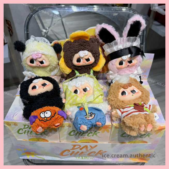 [Hỏa tốc HCM] PIPPY DAY CHECK SERIES - Blindbox, quà tặng, figure, gấu bông, đồ chơi chính hãng