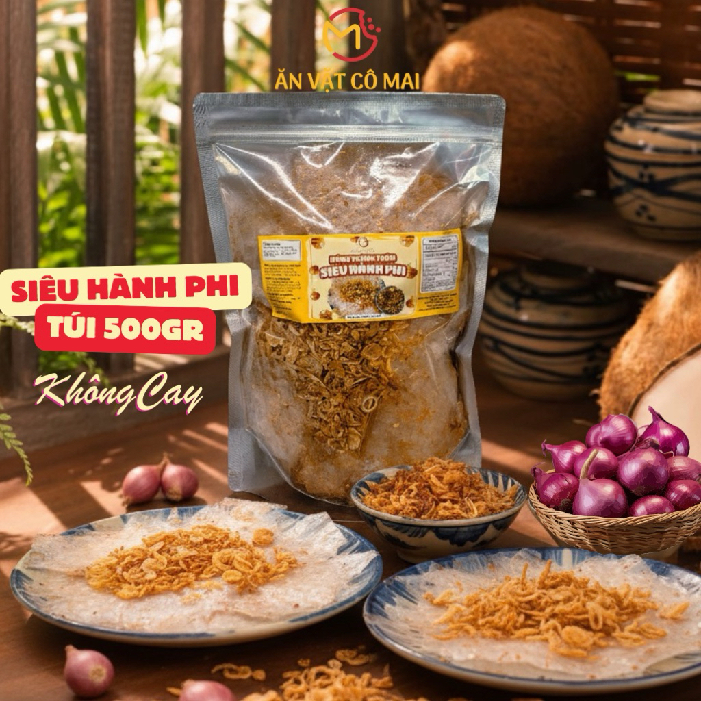 (TÚI 500GR) Bánh Tráng Trộn SIÊU HÀNH PHI - Túi Zip 500Gr - Ăn Vặt Cô Mai