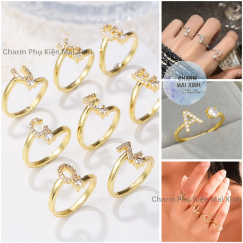Feng Shui Ring, adjustable by Titan Phụ Kiện Đính Đá