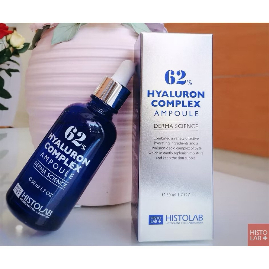 Tinh Chất Dưỡng Ẩm HISTOLAB Hyaluron Complex Ampoule 62% lọ 50ml hạn 2028 IS374