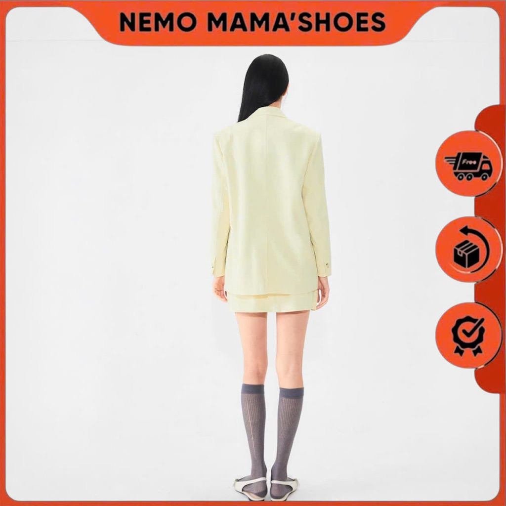 MIXXO BLAZER MÀU VÀNG KEM (Q230507099)