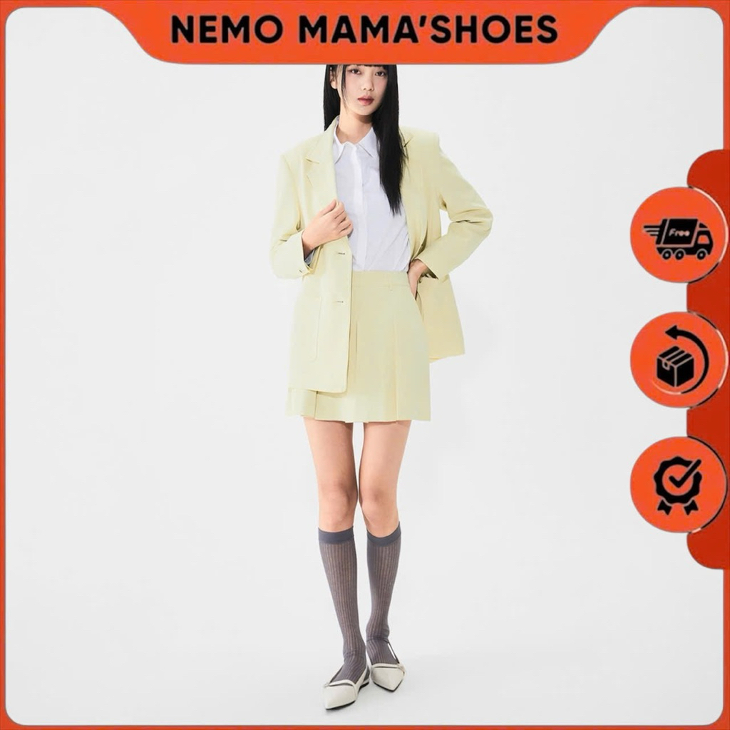 MIXXO BLAZER MÀU VÀNG KEM (Q230507099)