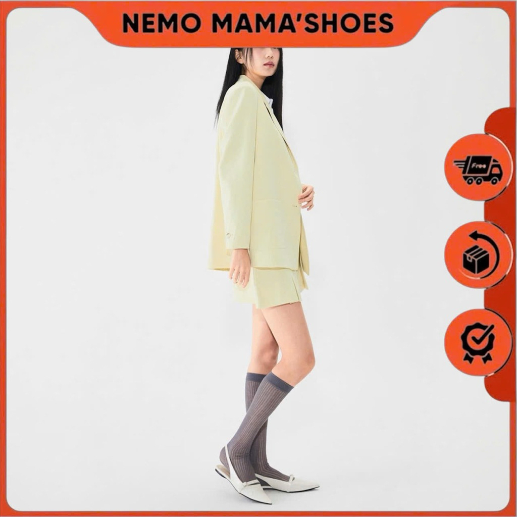 MIXXO BLAZER MÀU VÀNG KEM (Q230507099)