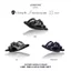 Dép quai ngang nam Caged Style Code LEMANS 3.LS08 da bò, đế cao su có mùi thơm, thiết kế quai da 3 lớp chính hãng BH 06T