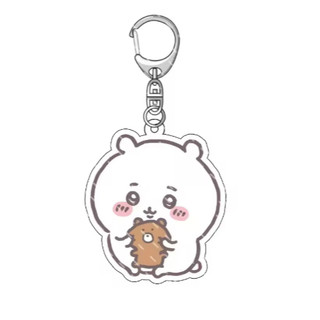 Móc khóa acrylic nhân vật Chiikawa trong anime/manga – Hachiware, Usagi – phụ kiện treo túi, trang trí dễ thương.