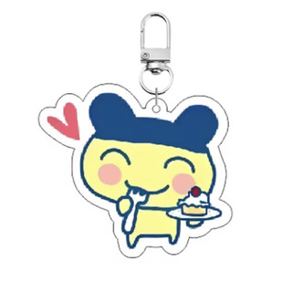 Móc khóa acrylic phiên bản Q (chibi) các nhân vật Tamagotchi – Mametchi, Kuchipatchi, Mimitchi, Gozarutchi