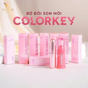[tặng mút colorkey] Son Kem Colorkey Soft Matte Water Tint / Mousse Matte Lip Mud New Version