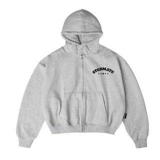 Áo Khoác Hoodie Zip Nam-Nữ STORM_STU In Dập Nổi Cao Cấp Chất Nỉ Dày Dặn Chuẩn From Dáng FORM BOXY size 35-75 Kg