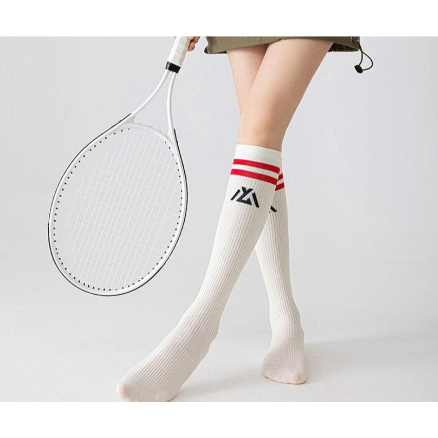 Vớ Tất nữ siêu cao chơi Tennis, Pickleball,..phong cách dễ thương và xinh xắn