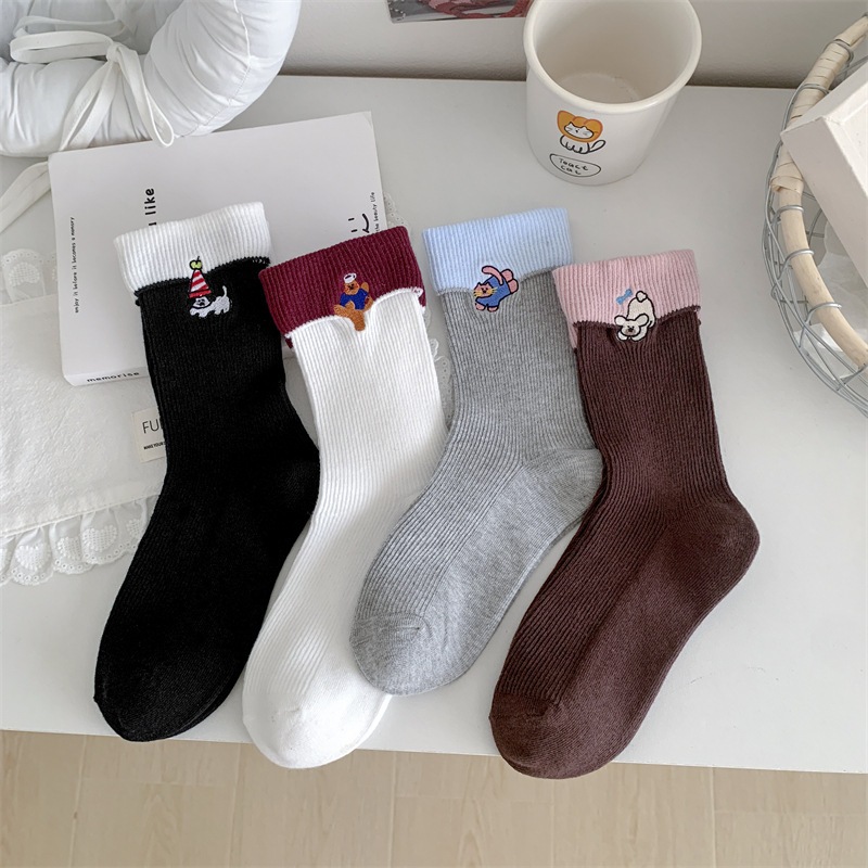 Vớ Tất hoạt hình icon MÈO & CÚN phong cách thể thao, năng động.