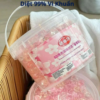 Hộp 80 Viên Giặt Quần Áo 5D, Không Gây Kích Ứng Da, Phù Hợp Với Mọi Loại Máy Giặt