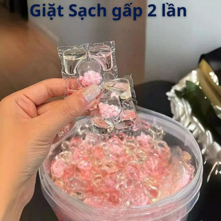 Hộp 80 Viên Giặt Quần Áo 5D, Không Gây Kích Ứng Da, Phù Hợp Với Mọi Loại Máy Giặt