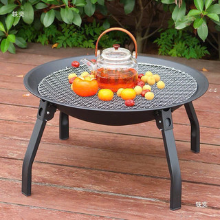 Bếp nướng cỡ lớn 55cm có chân gập gọn siêu tiện lợi