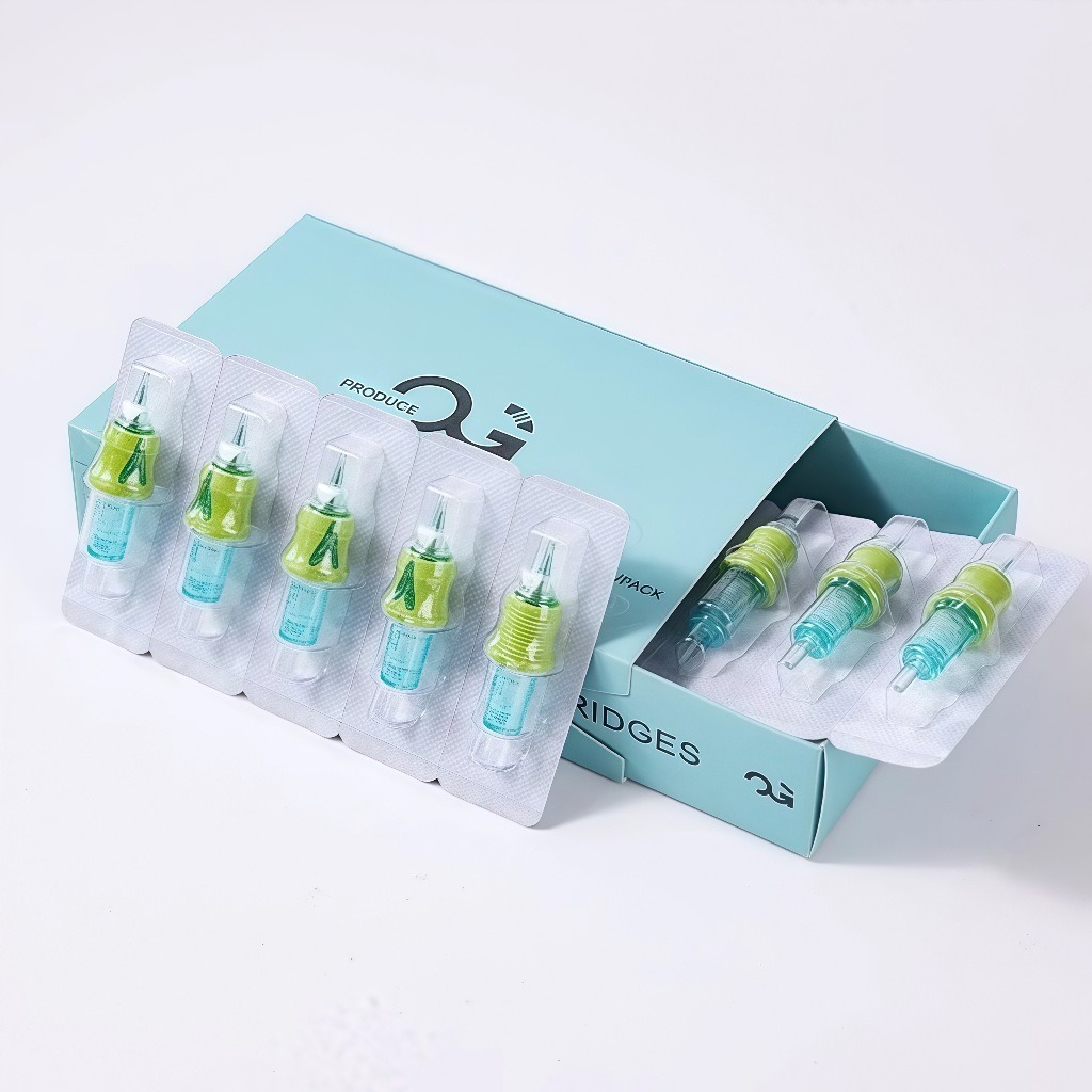 Kim Đạn Pen OG Xanh Chính Hãng – Kim Máy Pen Phun Xăm Thẩm Mỹ Chuyên Nghiệp, Đi Êm, Ổn Định, Ra Mực Đều