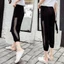 Quân dài joggers phối lưới hông chất sạn siêu dày dặn HOAIANH