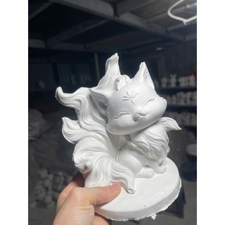 [Tặng 1 dây màu 6 khi mua từ 2 tượng] TƯỢNG TÔ MÀU CON CÁO VÀ HỒ LY RẤT ĐÁNG YÊU CHO BÉ THOẢ SỨC SÁNG TẠO
