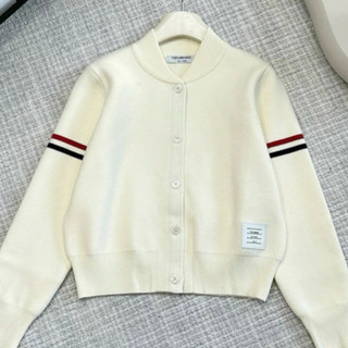 Áo Khoác Cadigan, Áo Nỉ Cardigan nữ  Cổ Tròn Tay Kẻ Dễ Thương Phong Cách  Hàn Quốc Nhẹ Nhàng Chất vải nỉ hai da mềm mịn