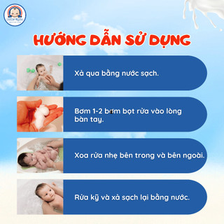 Bọt Rửa Mông Cho Trẻ Sơ Sinh Goongbe Baby Hip Cleanser Làm Sạch Dịu Nhẹ Dưỡng Ẩm Giảm Kích Ứng 300ml