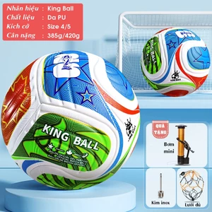 Quả Bóng Đá Size Số 3 4 5 Chính Hãng King Ball Trái Banh Trẻ Em Champions C1 Ngoại Hạng Euro Giá Rẻ