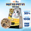 Hạt Mèo S2PET V1 Đạm 32%, Mix Thịt Đông Khô, Kích Thích Thèm Ăn, Dinh Dưỡng Toàn Diện