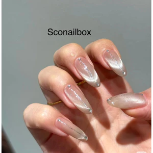 NAIL BOX MẮT MÈO NUDE VẼ NHŨ DỌC ẤN TƯỢNG