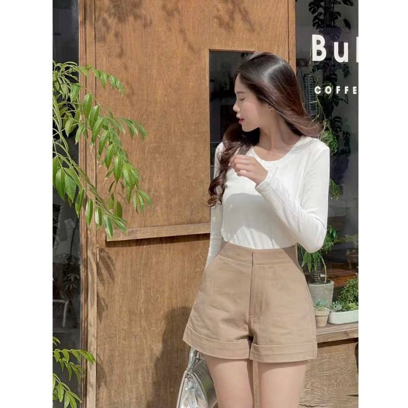 𝗔𝗿𝗶𝘀  - Quần sort Kaki cứng