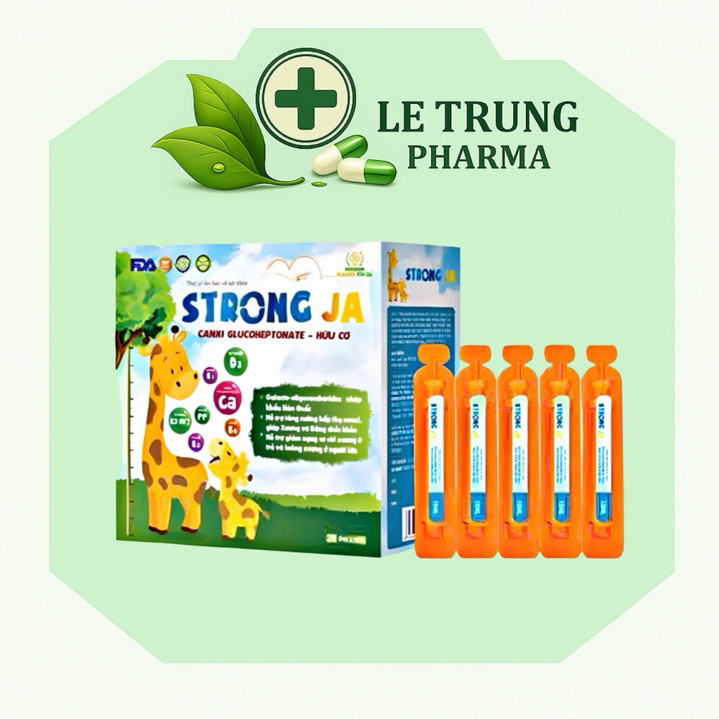 [ CHÍNH HÃNG ] Calci ống Strong JA hộp 20 ống x10ml | Shopee Việt Nam