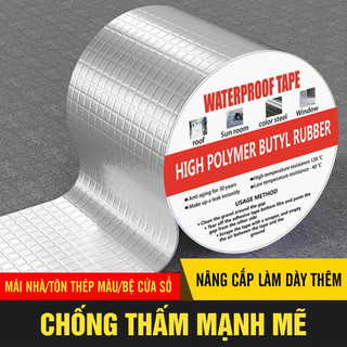 Băng dán keo dán tường chống thấm nước, siêu dính chắc chắn, chống dột, chịu nhiệt cao, ứng dụng linh hoạt