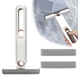 Cây Lau Kính Gạt Nước YATASMART - Dùng Để Lau Bàn Bếp Tự Vắt Thông Minh Bọt Biển Siêu Thấm Hút