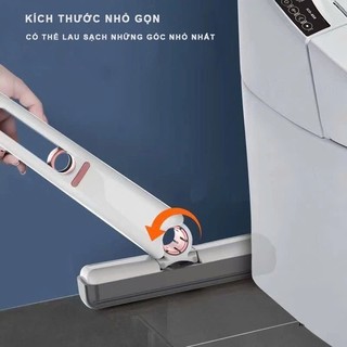 Cây Lau Kính Gạt Nước YATASMART - Dùng Để Lau Bàn Bếp Tự Vắt Thông Minh Bọt Biển Siêu Thấm Hút