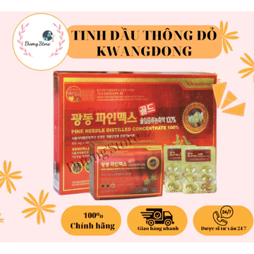 [Nhập Khẩu] Tinh Dầu Thông Đỏ KwangDong Hàn Quốc 120 Viên, Hỗ Trợ Ổn Định Huyết Áp, Tiểu Đường, Mỡ Máu, Tốt Cho Sức Khỏe