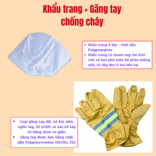Bộ 5 Món Trang Phục PCCC TT48 Gồm Quần Áo, Nón, Găng Tay, Khẩu Trang, Ủng-Bảo Vệ Toàn Diện
