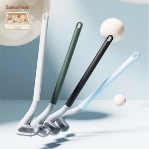 Cây Cọ Vệ Sinh Bồn Cầu Bằng Silicon - Chống Dính, Khô Nhanh & Thiết Kế Tiện Lợi