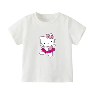 👕 Áo Thun Bé Gái mềm mịn thoáng mát in hình dễ thương 👕 AT210