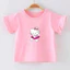 👕 Áo Thun Bé Gái mềm mịn thoáng mát in hình dễ thương 👕 AT210