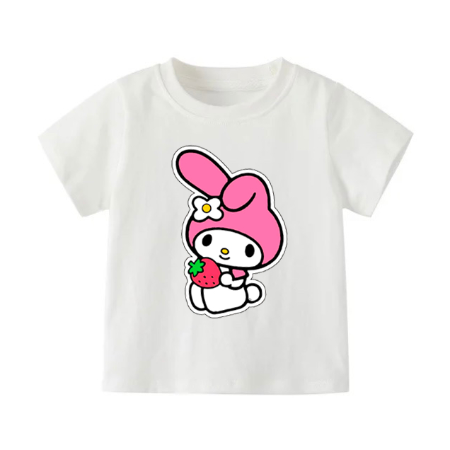 👕 Áo Thun Bé Gái mềm mịn thoáng mát in hình dễ thương 👕 AT215