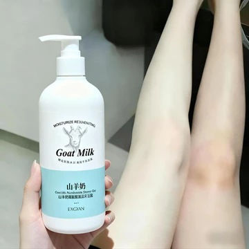 Sữa tắm sữa dê 500ml Tẩy tế bào chết toàn thân cải thiện làn da đen sữa tắm trắng Chiết xuất sữa dê,đều màu da mềm mịn.