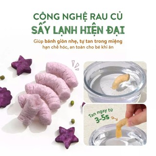 Bánh ăn dặm cho bé Thanh Rau Củ Mămmy từ nông sản việt 6 vị đa dạng cho bé từ 6 tháng tuổi, gói 30gr