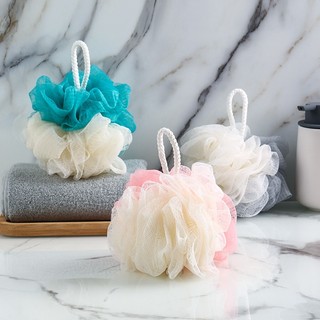 ?(GIAO MÀU NGẪU NHIÊN)Bông Tắm Tròn Vải Lưới Mềm Mịn–Tạo Bọt Dày, Giúp Làm Sạch&Massage Da Nhẹ Nhàng
