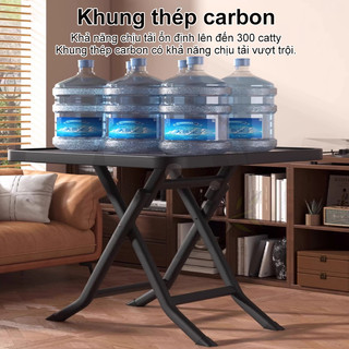 Bàn xếp mặt kính vân nước Để Ban Công Nhà Nhỏ Quán Cafe chịu lực tốt chống trầy xước Giá tốt 50%