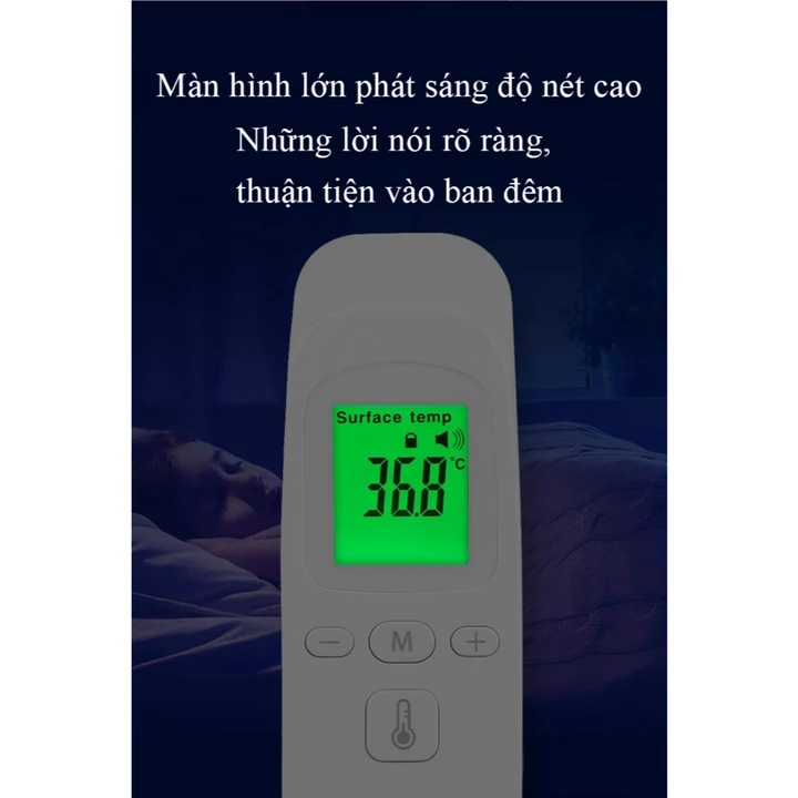 Nhiệt kế hồng ngoại kỹ thuật số LCDđo trán Scan,Súng đo thân nhiệt cầm tay,Đo hồng ngoại – 5