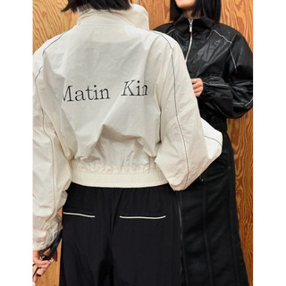 Áo Khoác MatinKim Coating Crop Blouson