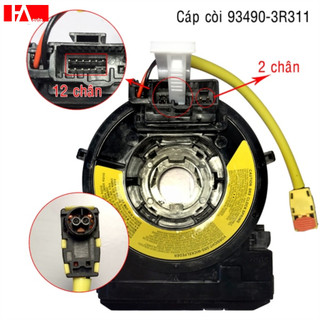 { Hàng Chính Hãng } Cáp còi Kia Morning (bản đủ có túi khí) đời 12-14, Optima (K5) 11-13, Cadenza (K7) 10-12